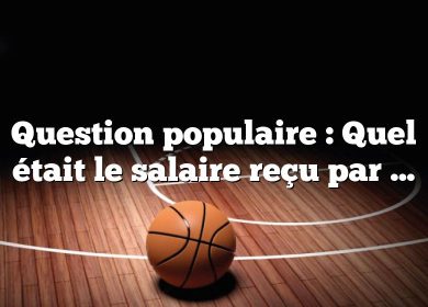 Question populaire : Quel était le salaire reçu par Pat Summitt par rapport à l’entraîneur de basket-ball de l’UT Mens ?